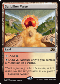 Sunbillow Verge (0264) (Promo Pack)