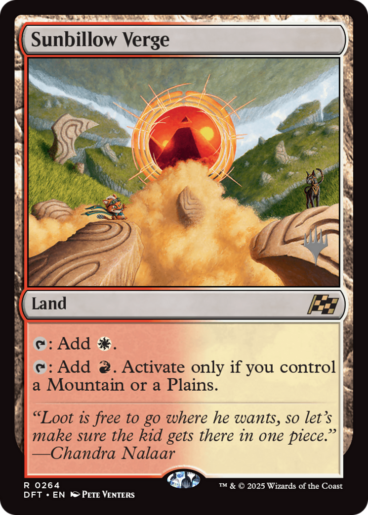 Sunbillow Verge (0264) (Promo Pack) - Foil