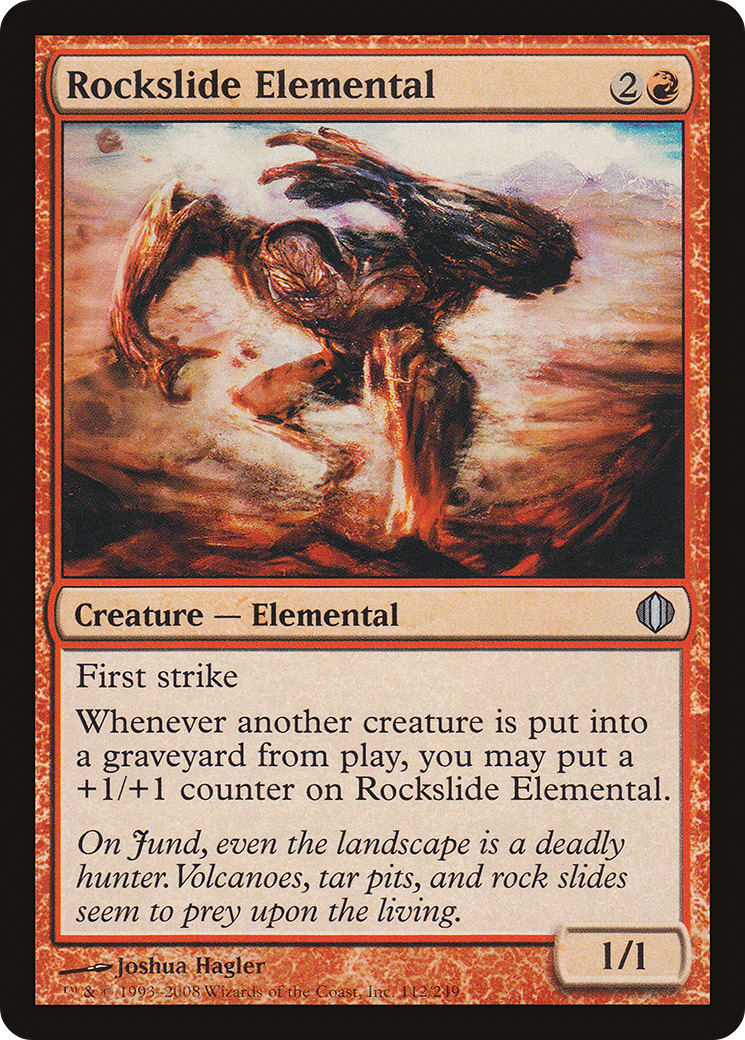 Rockslide Elemental - Foil