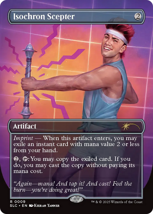 Isochron Scepter (0009) (Borderless) - Foil slc