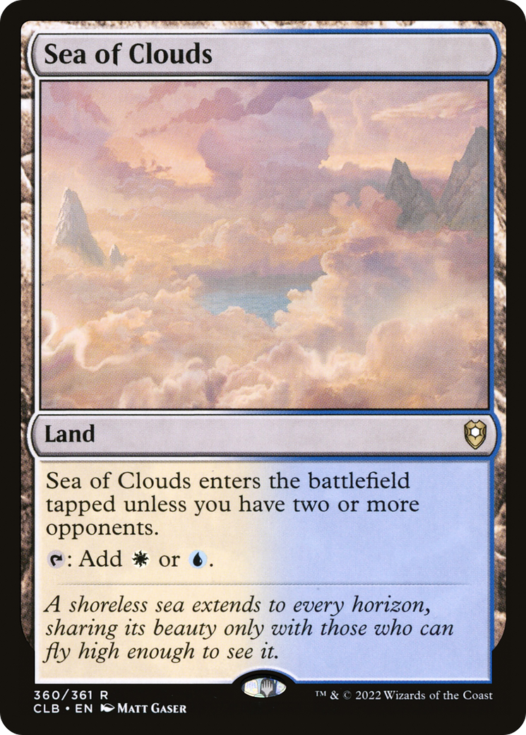 Sea of Clouds - Foil