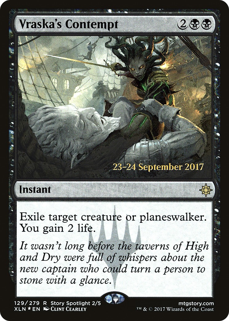 Vraska's Contempt (129) (Prerelease) - Foil