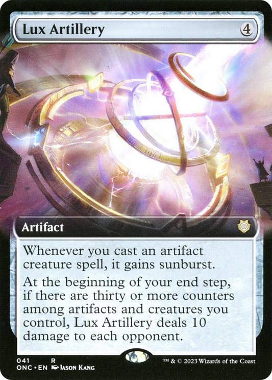 Lux Artillery (041) (Extended Art)