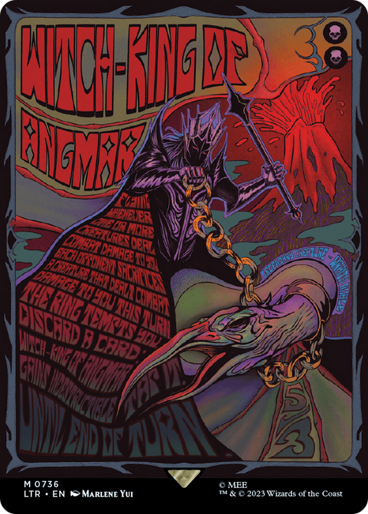Witch-king of Angmar (0736) (Borderless) - Foil