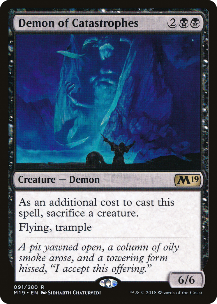 Demon of Catastrophes - Foil