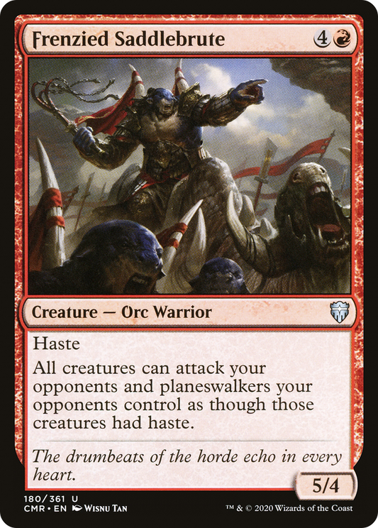 Frenzied Saddlebrute - Foil