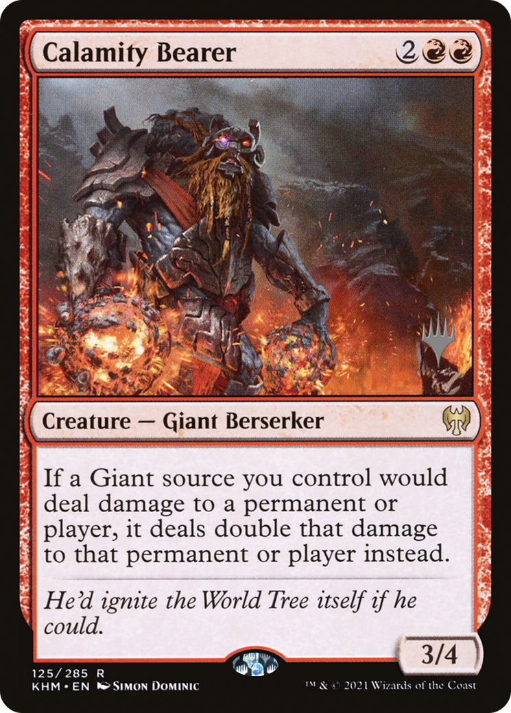 Calamity Bearer (125) (Promo Pack) - Foil
