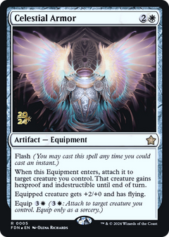 Celestial Armor (0005) (Prerelease) - Foil