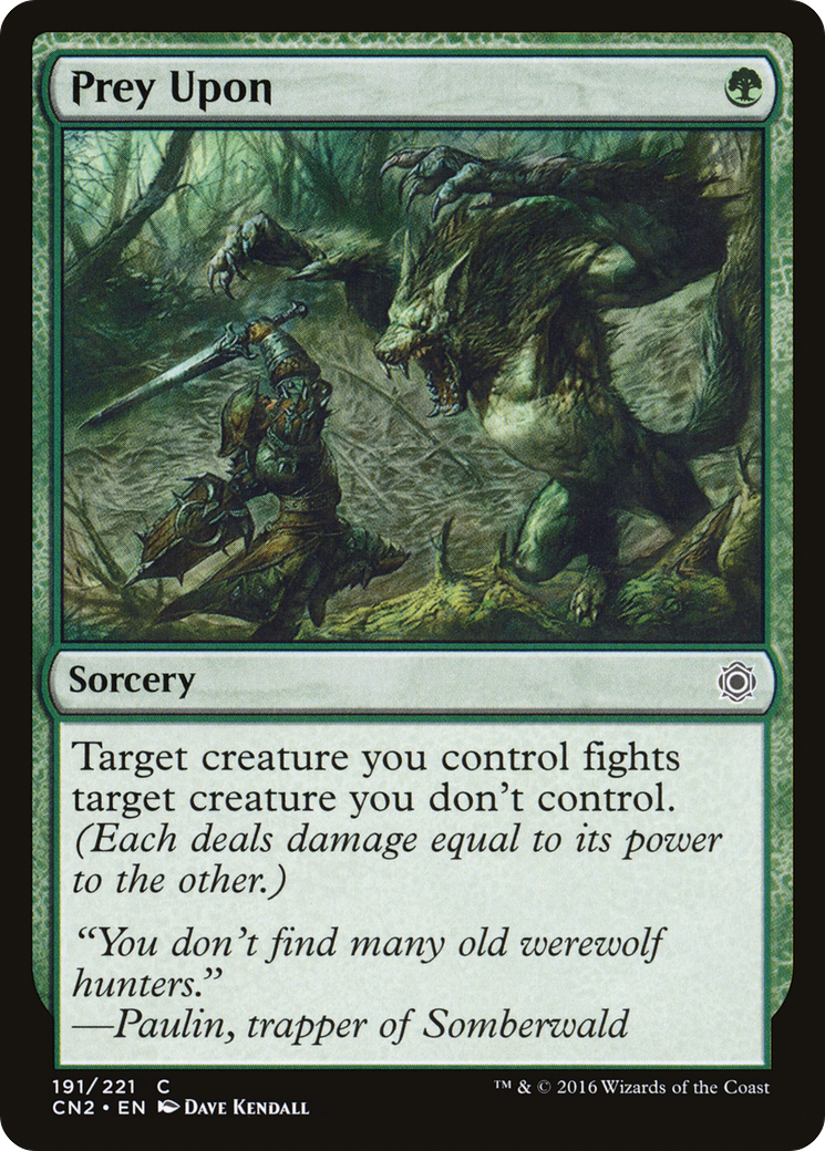 Prey Upon - Foil