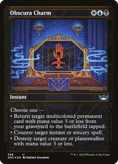Obscura Charm (388) (Showcase) - Gilded Foil