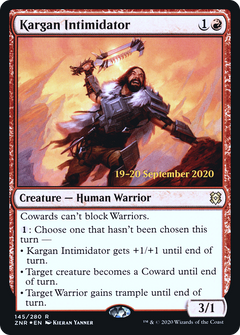 Kargan Intimidator (145) (Prerelease) - Foil
