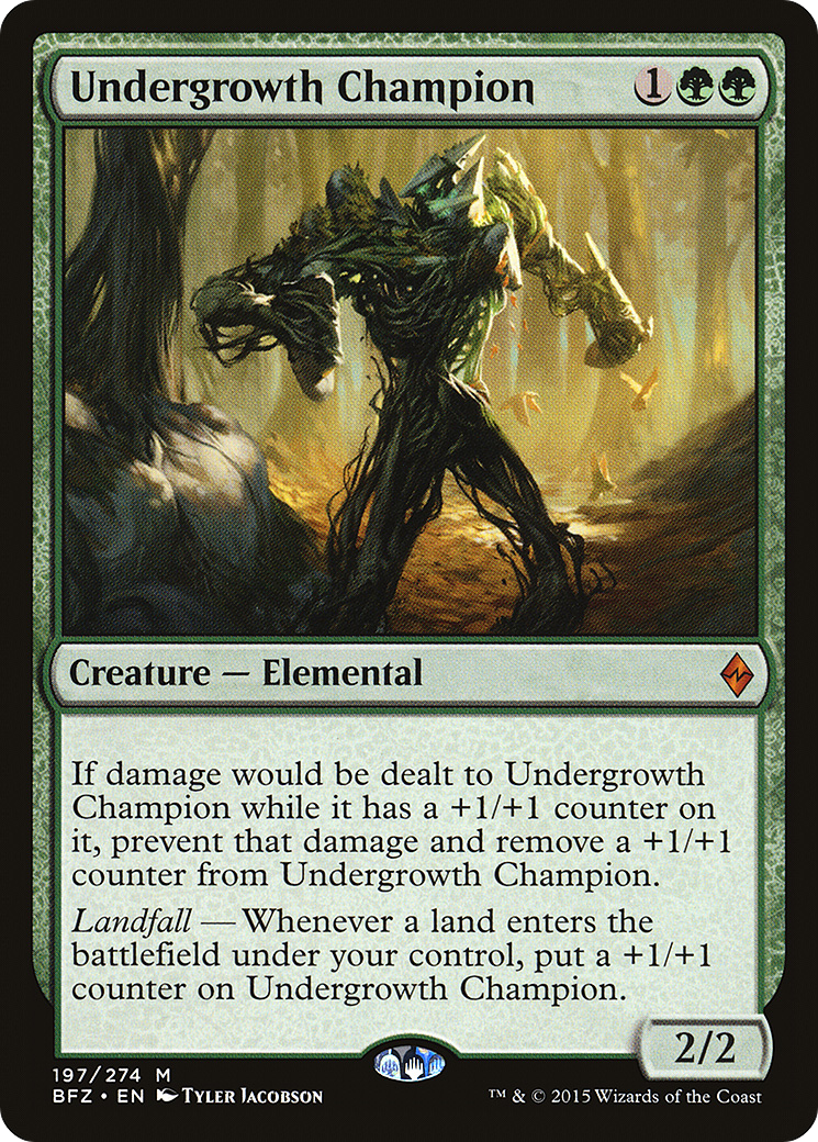 Undergrowth Champion - Foil
