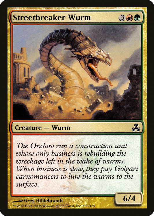 Streetbreaker Wurm - Foil
