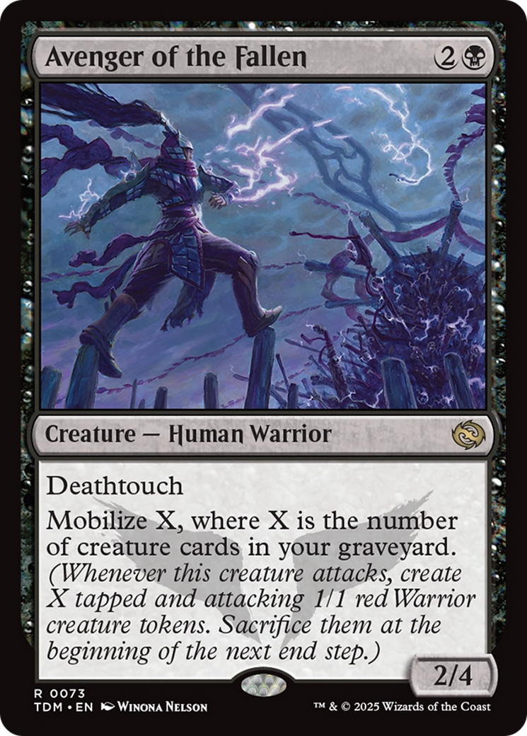 Avenger of the Fallen - Foil