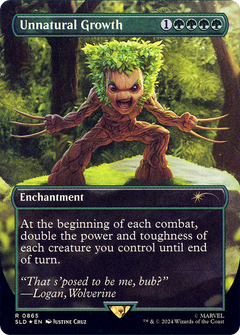 Unnatural Growth (0865) (Borderless) - Foil