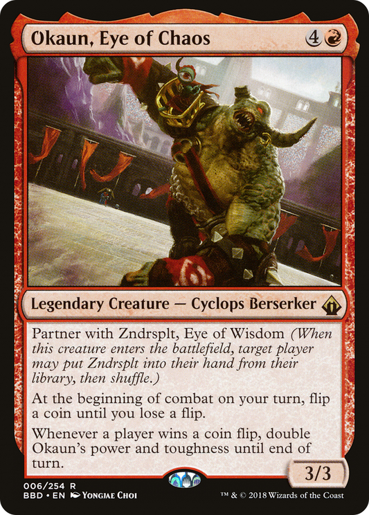 Okaun, Eye of Chaos - Foil