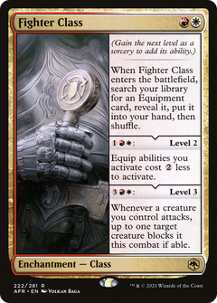 Fighter Class - Foil