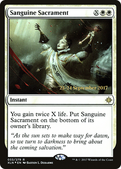 Sanguine Sacrament (033) (Prerelease) - Foil