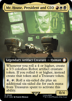 Mr. House, President and CEO (0949) (Extended Art) - Surge Foil