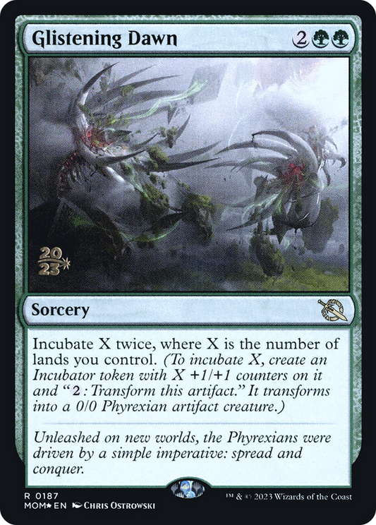 Glistening Dawn (0187) (Prerelease) - Foil