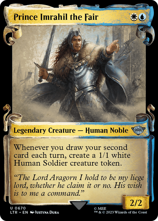 Prince Imrahil the Fair (0670) (Showcase) - Silver Foil