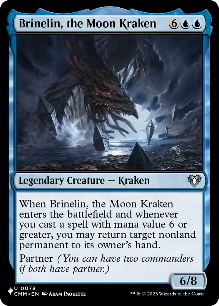 Brinelin, the Moon Kraken (CMM-0078) (PLST)