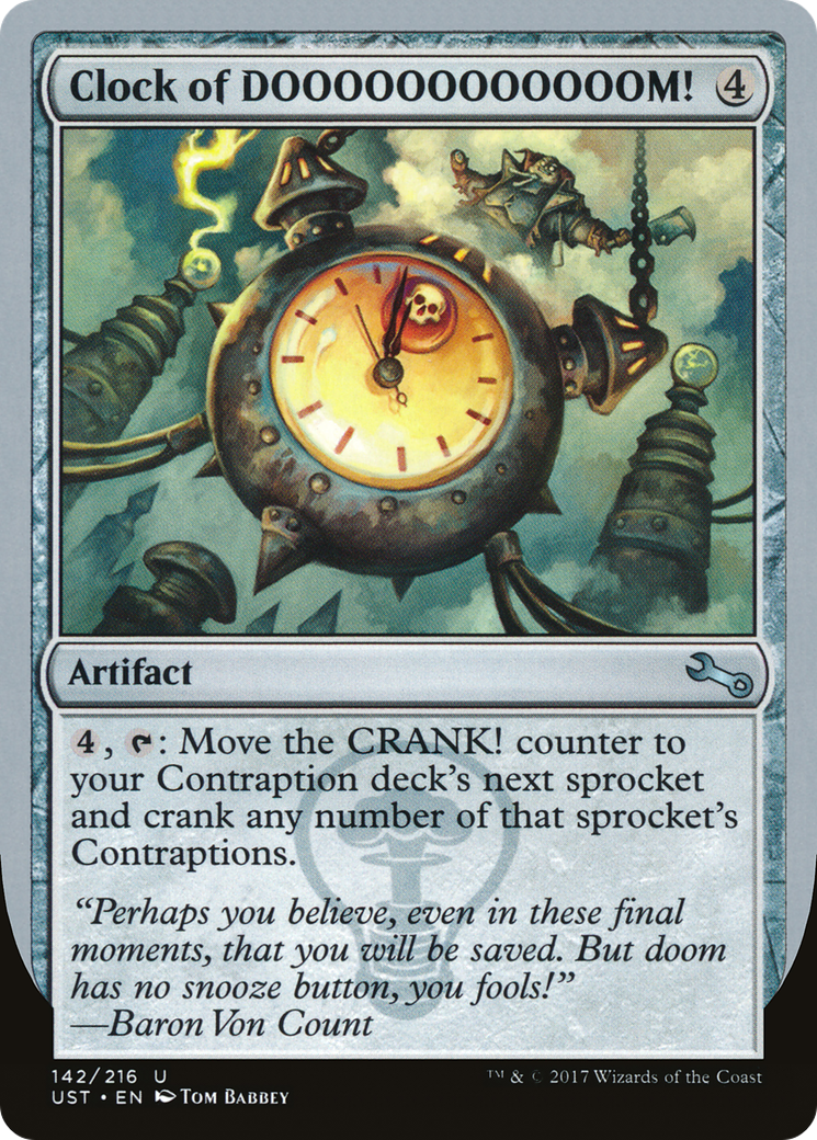 Clock of DOOOOOOOOOOOOM! - Foil