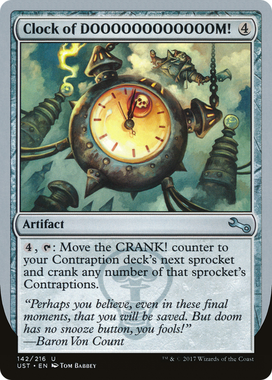 Clock of DOOOOOOOOOOOOM! - Foil