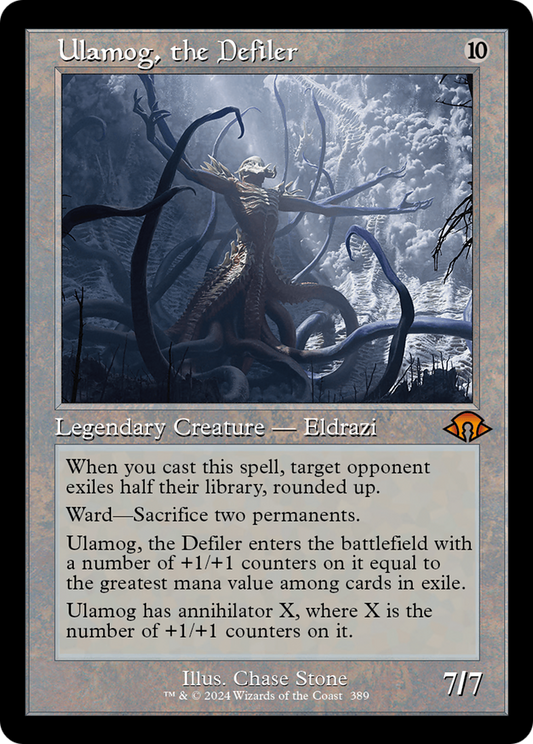 Ulamog, the Defiler (0389) (Retro Frame)