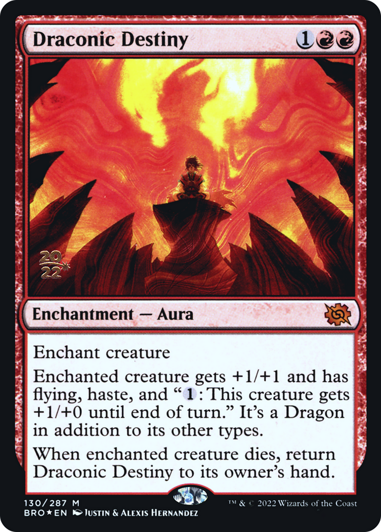 Draconic Destiny (130) (Prerelease) - Foil
