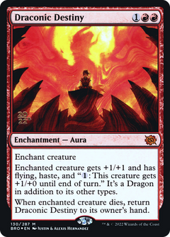 Draconic Destiny (130) (Prerelease) - Foil