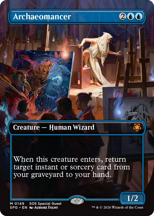 Archaeomancer (0149) (Borderless) (SPG) - Foil