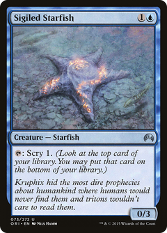 Sigiled Starfish - Foil