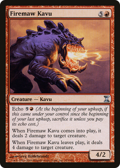 Firemaw Kavu - Foil