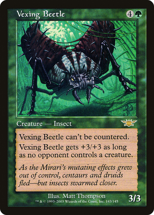 Vexing Beetle - Foil