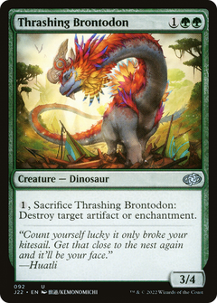 Thrashing Brontodon