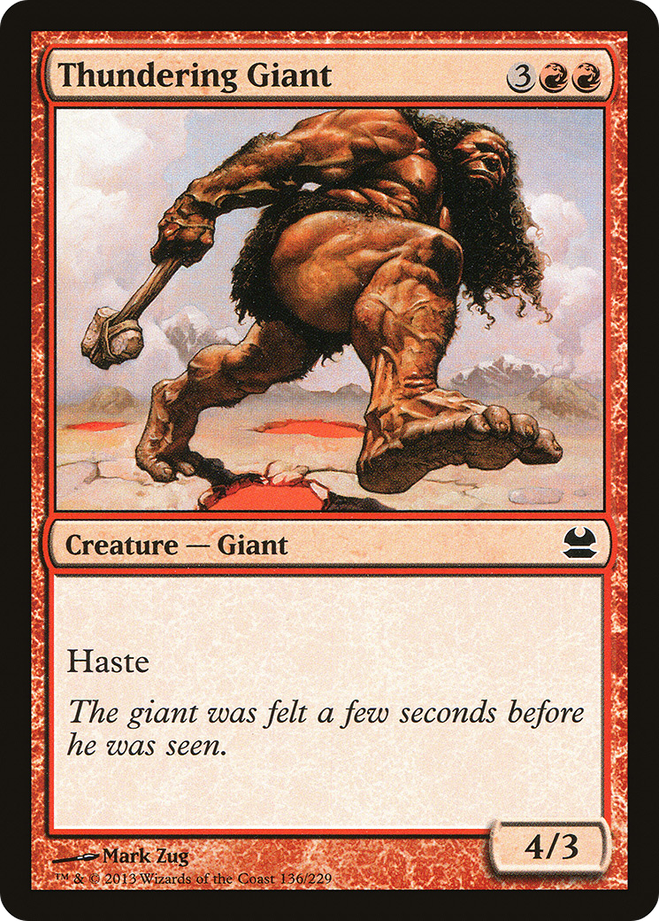 Thundering Giant - Foil
