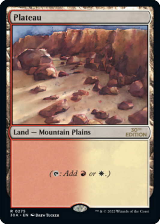 Plateau (Modern Frame)