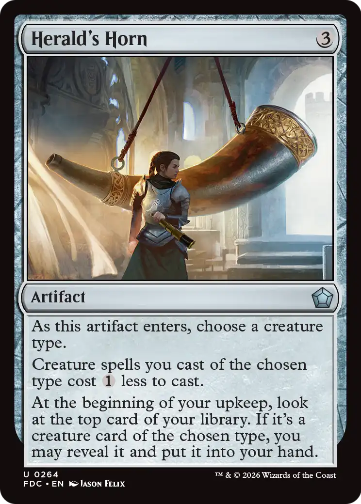 Herald's Horn (FDC)