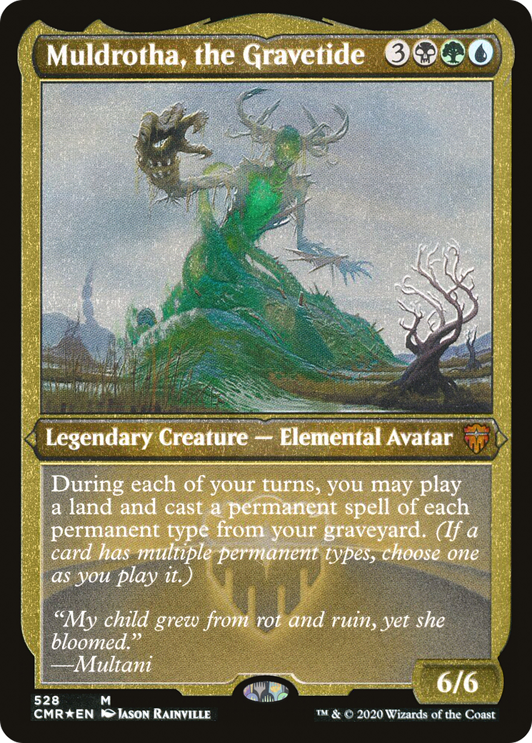 Muldrotha, the Gravetide - Foil Etched