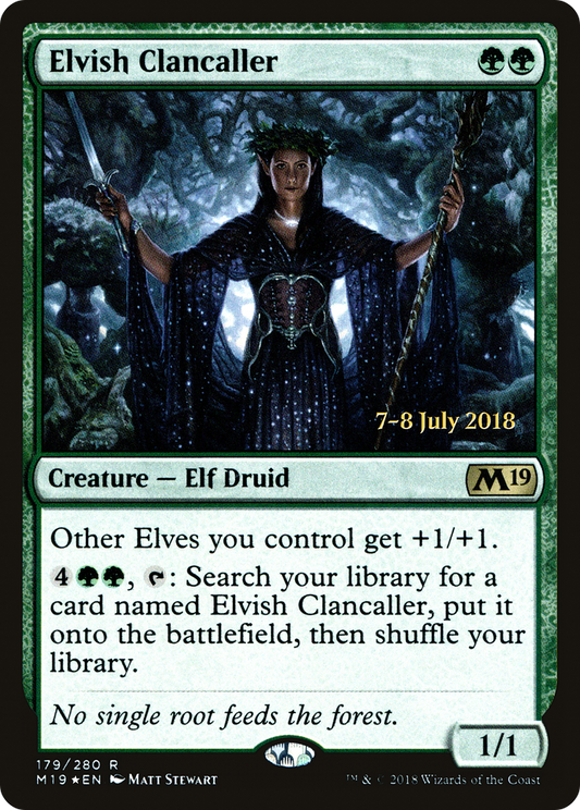 Elvish Clancaller (179) (Prerelease) - Foil