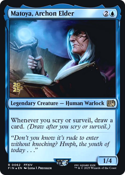 Matoya, Archon Elder (0062) (Prerelease) - Foil