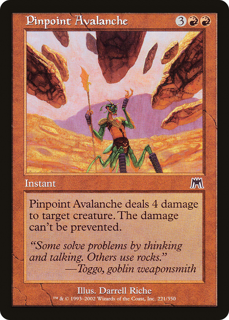 Pinpoint Avalanche - Foil