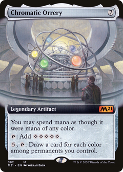 Chromatic Orrery (382) (Extended Art) - Foil