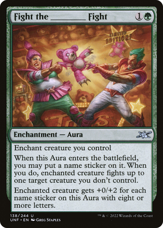 Fight the _____ Fight - Foil