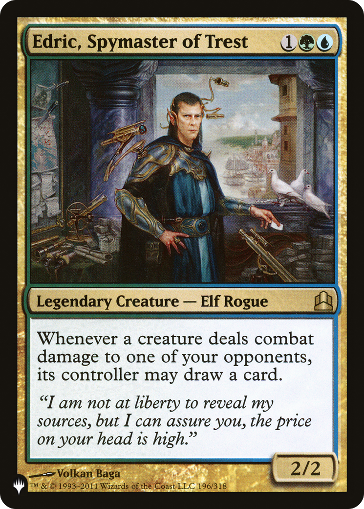 Edric, Spymaster of Trest (CMD-196) (PLST)