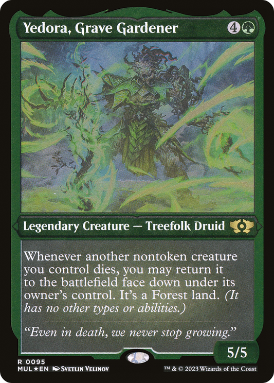 Yedora, Grave Gardener (0095) - Foil Etched