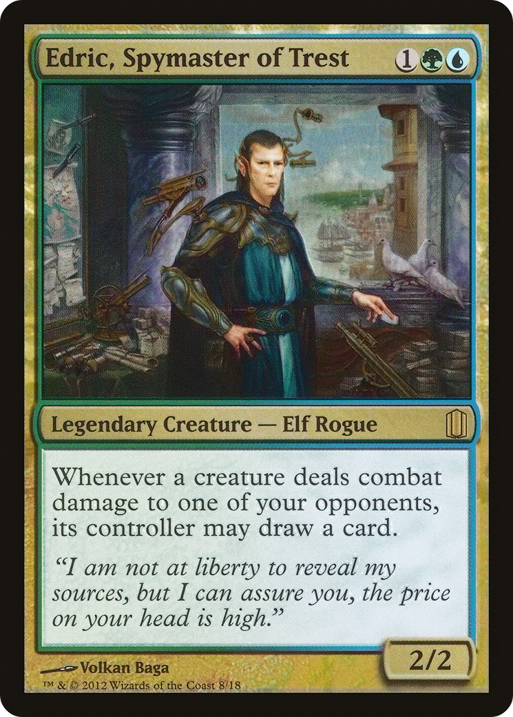 Edric, Spymaster of Trest - Foil