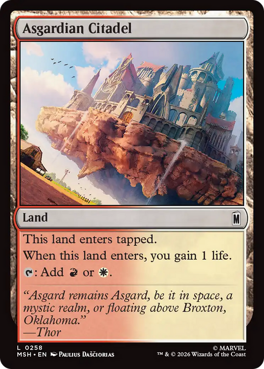 Asgardian Citadel (MSH) - Foil