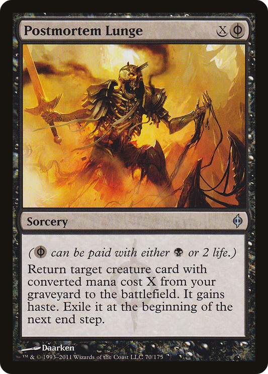 Postmortem Lunge - Foil